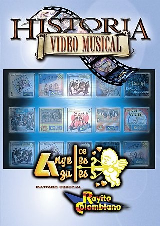 Historia Video Musical Los Angeles Azules Rayito Colombiano DVD, 2004 