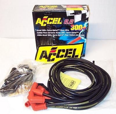 Accel 8.8mm Black Race Wires fits SBC W/Points NEW