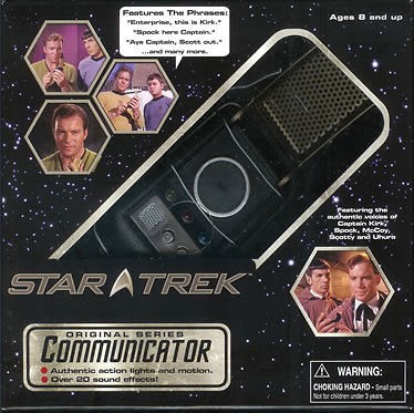 Star Trek TOS Original Series Communicator Prop SEALED