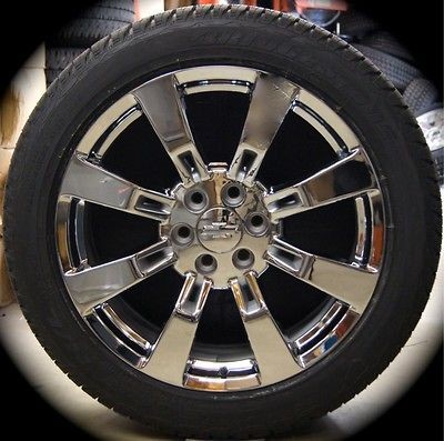 NEW GMC Sierra Yukon Denali Cadillac Escalade Chrome 22 Wheels Rims 
