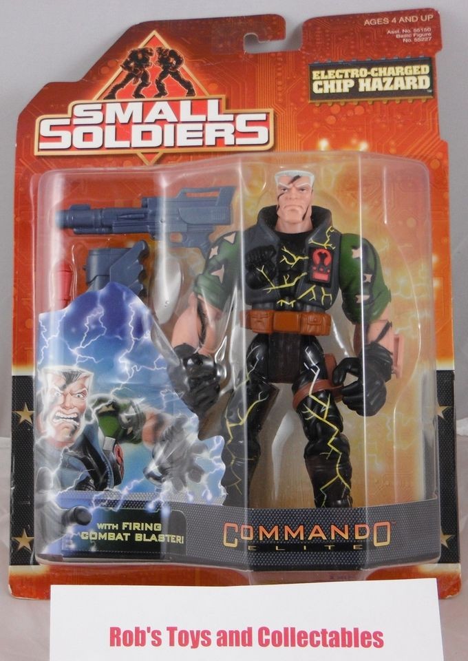Small Soldiers Electro Charge​d Chip Hazard Action Figure MNIB