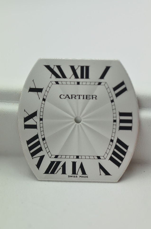 Cartier Roadster Automatic Silver Wave Pattern Dial
