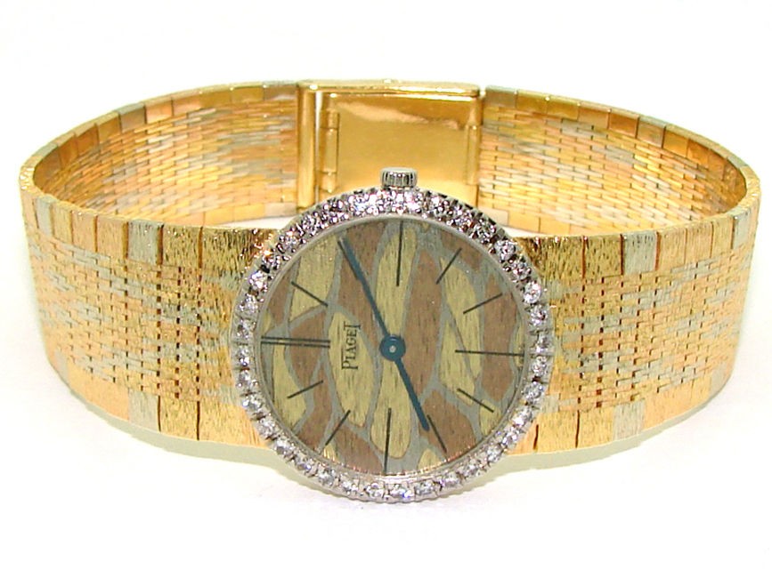   Piaget 18kt Yellow White Rose Gold Diamond Bezel Quartz 926S6 Watch