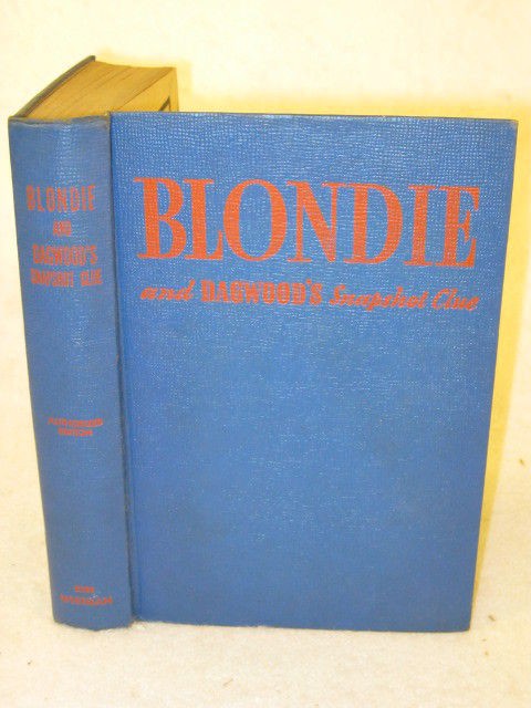   BLONDIE AND DAGWOODS SNAPSHOT CLUE (ill.) Whitman Publishing c. 1943