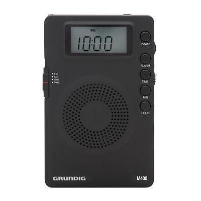   AM/FM/SW SHORTWAVE PORTABLE RADIO Analogue tuner with digital displ