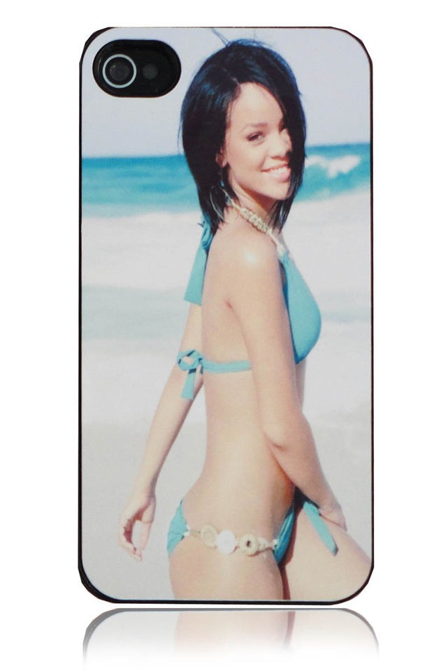iPhone 4 4s Rihanna On The Beach Custom Design Hard Case Cover