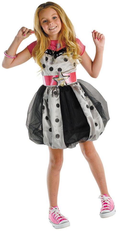 Hannah Montana Miley Cyrus Pop Star Rock Dress Up Halloween Child 