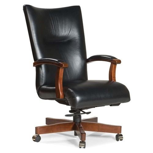 Fairfield Chair High Back Leather Executive Chair with Swivel