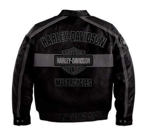 harley davidson leather jacket in Clothing, 