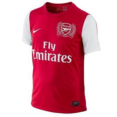 NWT NIKE Mens Arsenal London Home Soccer/Footbal​l jersey