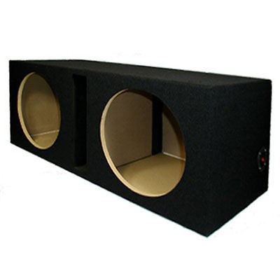 Dual 12 Inch Car Sub Ported Sub Audio Truck Box New 12DP