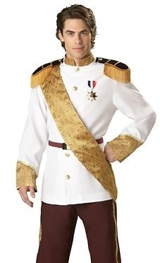 New Mens Halloween Deluxe Royal Prince Charming Costume