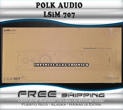 New Polk Audio LSi M707 Floorstandin​g Home Audio Speaker LSiM707 