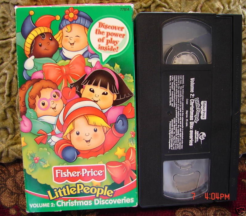 Little People Christmas Discoveries VOL.2 VHS VIDEO HTF