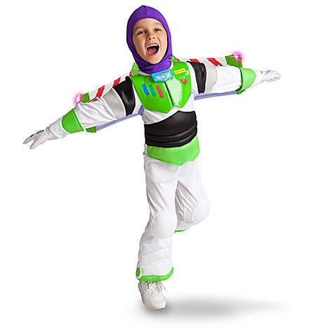   STORE DELUXE BUZZ LIGHTYEAR TOY STORY COSTUME WINGS 2012 sz 4 & 5/6
