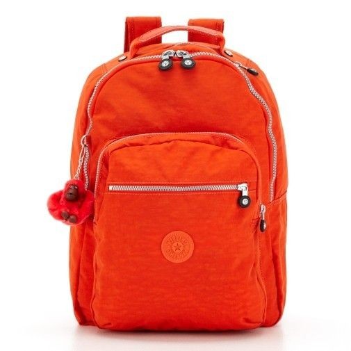 Kipling SEOUL Backpack with Laptop Protection   Luminous Orange