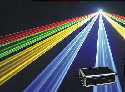3500mW 3.5W RGB FULL COLOR ILDA DJ Stage Laser Light 40kkps Scanner