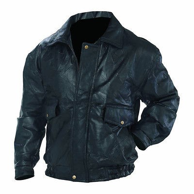 leather motorcycle jacket in Mens Clothing