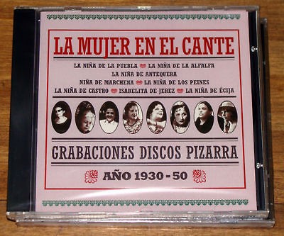 NIÑA DE LA PUEBLA MUJER EN EL CANTE 1930/50 CD SEALED