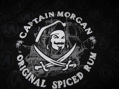 New Captain Morgan Mens Black Rum Boxer Shorts XXL Pajamas 2X