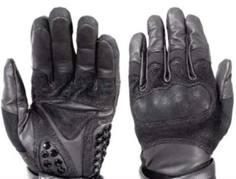   Davidson Tech Gear Mens Titan Winter Full Finger Leather Riding Gloves