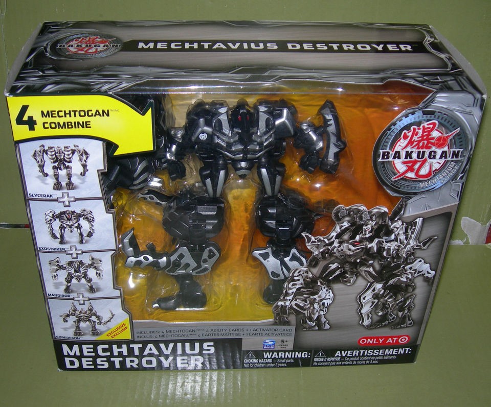   Bakugan MECHTAVIUS DESTROYER Mechtogan TARGET Exclusive Figure TOY