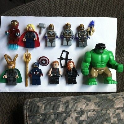 NEW LEGO The Avenger Marvel Black Weadow, Iron Man,Capt America,Thor,H 