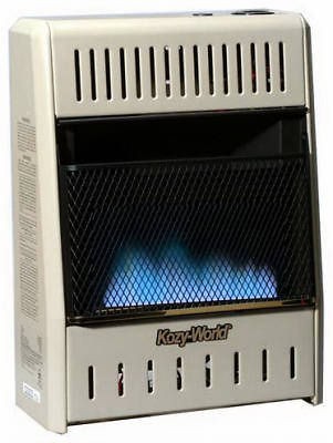 10,000 BTU Blue Flame Vent Free Dual Gas Wall Heater