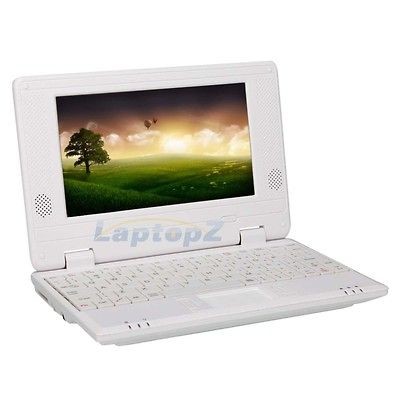 New 7 Android 2.2 Mini Laptop Notebook VIA 8650 800MHz 4GB 256MB Wifi 