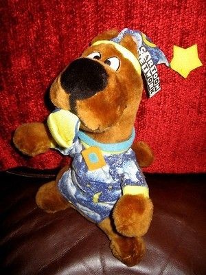 12 Scooby Doo w/ Slipper & Night Shirt Plush Dog Stuffed Animal