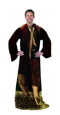 The Hobbit Being Bilbo Baggins Costume Comfy Throw LOTR Lord of the 