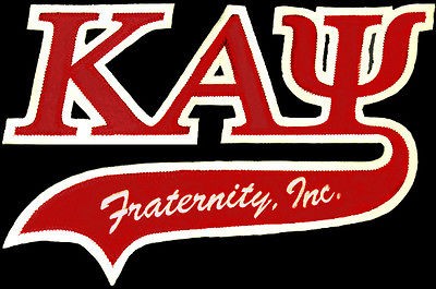 Kappa Alpha Psi 3 Letter Tail Tackle Twill Iron On Patch