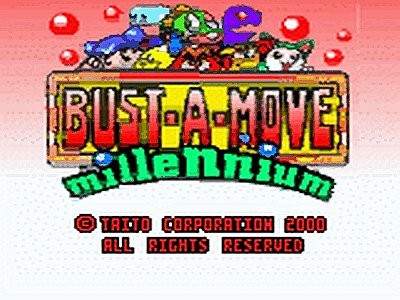 Bust A Move Millennium Edition Nintendo Game Boy Color, 2000
