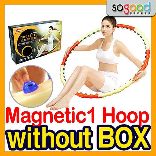 Magnetic Health Hoola Hula Hoop Weighted Exercise Diet 2.65lb STEP2 