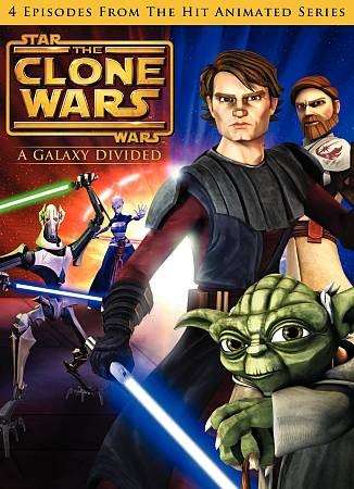 Star Wars Clone Wars   A Galaxy Divided DVD, 2009