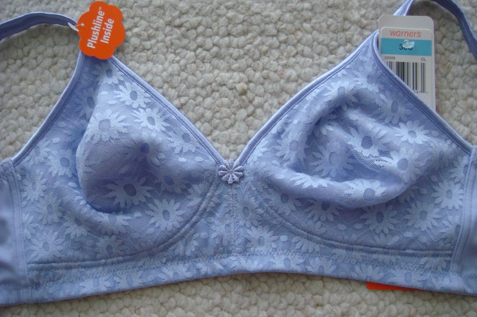   2009 DAISY LACE WIRE FREE BRA WITH PLUSHLINE INSIDE 36C/38D/40C