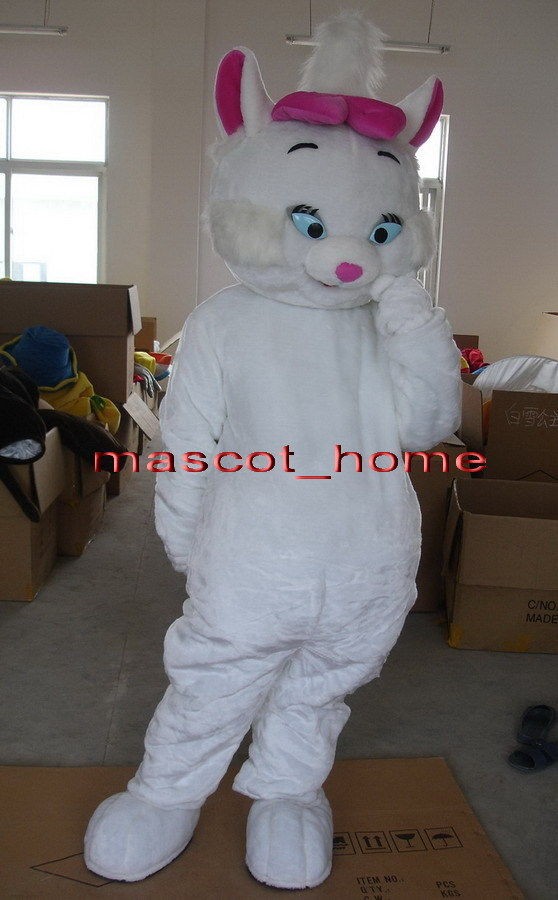 Professional Marie Cat Mascot Costume Cartoon Suit Adult Size EPE
