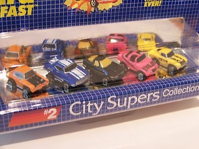 Vintage Micro Machines City Supers Collection #2 (New In Package)