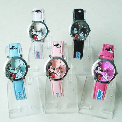 Wholesale 5pc cute Mickey mouse Watch MKW01 