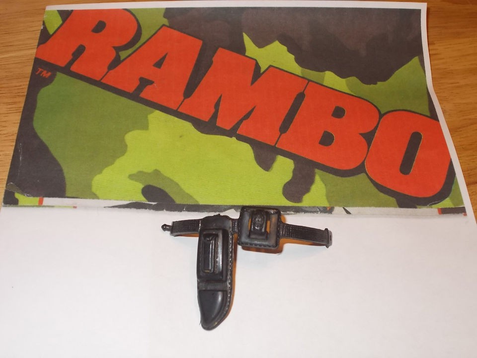 1986 COLECO JOHN J. RAMBO Vintage Action Figure KNIFE BELT Accessorie 