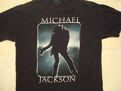 nice MICHAEL JACKSON king of pop beat it T Shirt L