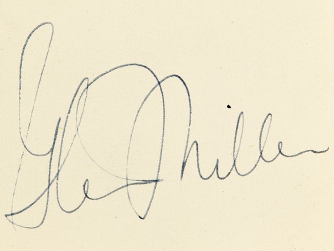 glenn miller authentic october 1944 autograph from united kingdom time 