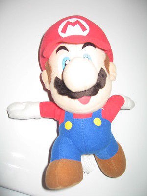 super mario plush toy by nintendo mint condition time left