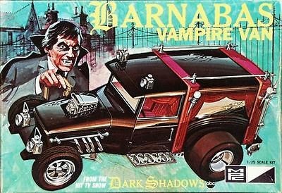 barnabas vampire van 1 25 model kit dark shadows time