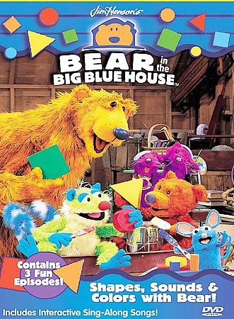 Bear in the Big Blue House   Shapes, Sounds and Colors with Bear DVD 