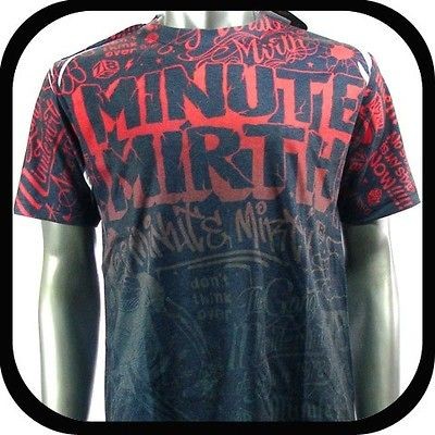   Mirth T Shirt Tattoo bmx Graffiti Rock N98 Sz L Skate Board Indie Vtg