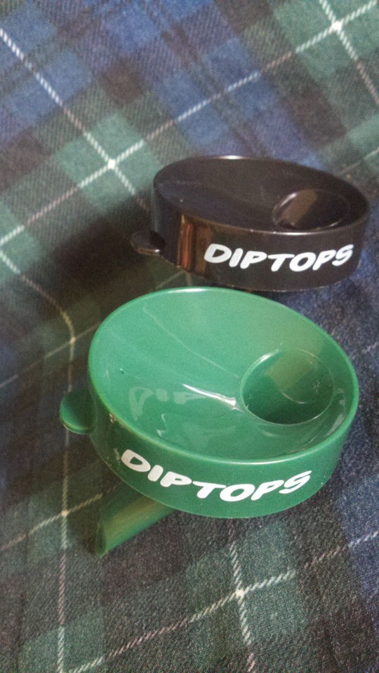 Dip Tops Snap On Tobacco Spittoon No Mess DipTops Fits 8,12,16 OZ 