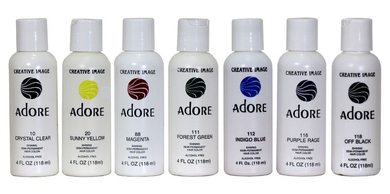 Adore Shining Semi Permanent Hair Color Alcohol Free 4 Oz