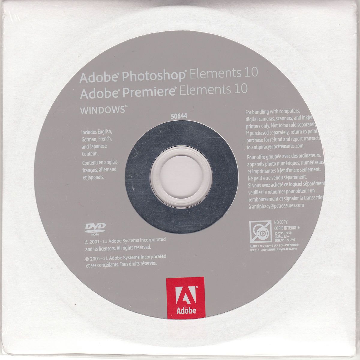 Adobe Photoshop Elements 10 and Premiere Elements 10 Brand New Wrapped 
