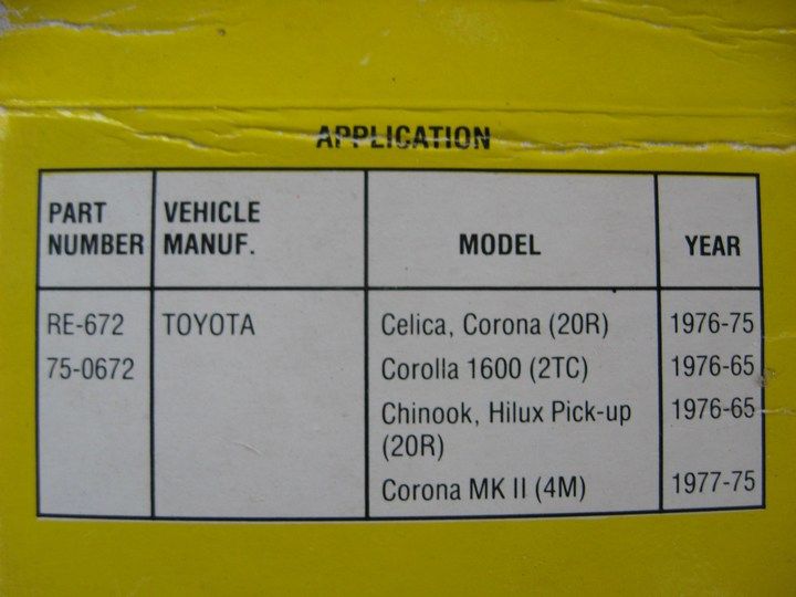 Toyota Celica Corona Corolla New Voltage Regulator